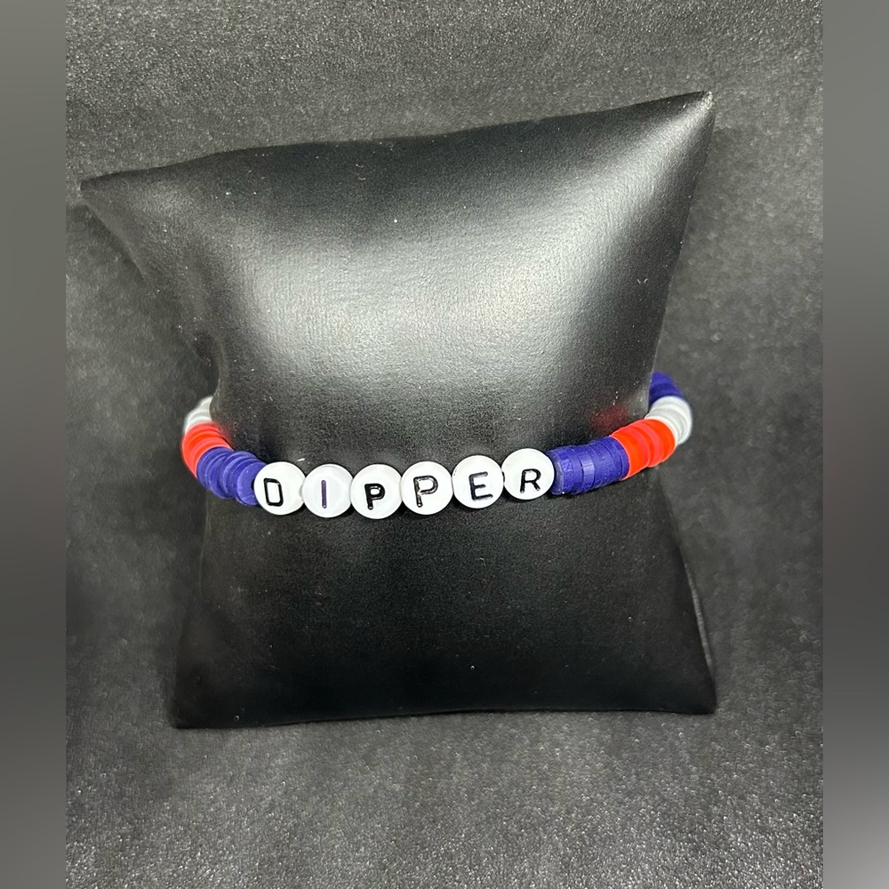 Dipper (Gravity Falls) Heishi Bracelet